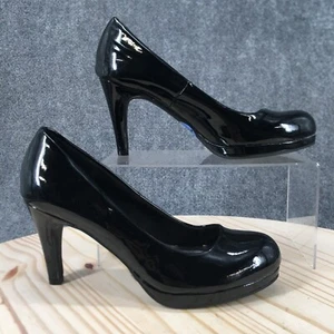 CL by Chinese Laundry Heels Womens 7.5 Dress Pump Stiletto Black Patent Leather - Picture 1 of 14
