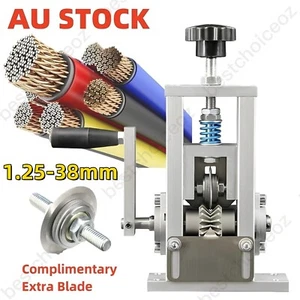 Wire Stripping Machine 1.25-38mm Portable Cable Stripper Wire Machine Tool AU - Picture 1 of 14
