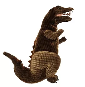 Vintage FAO Swcharz Giant T-REX 28" Tall Realistic Plush Dinosaur Safari Plush - Picture 1 of 12