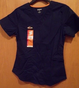 Scrubstar blau oder schwarz Damen SCHRUB-TOP ~ V-Ausschnitt ~ verschiedene Größen ~ NEU mit Etikett - Bild 1 von 4
