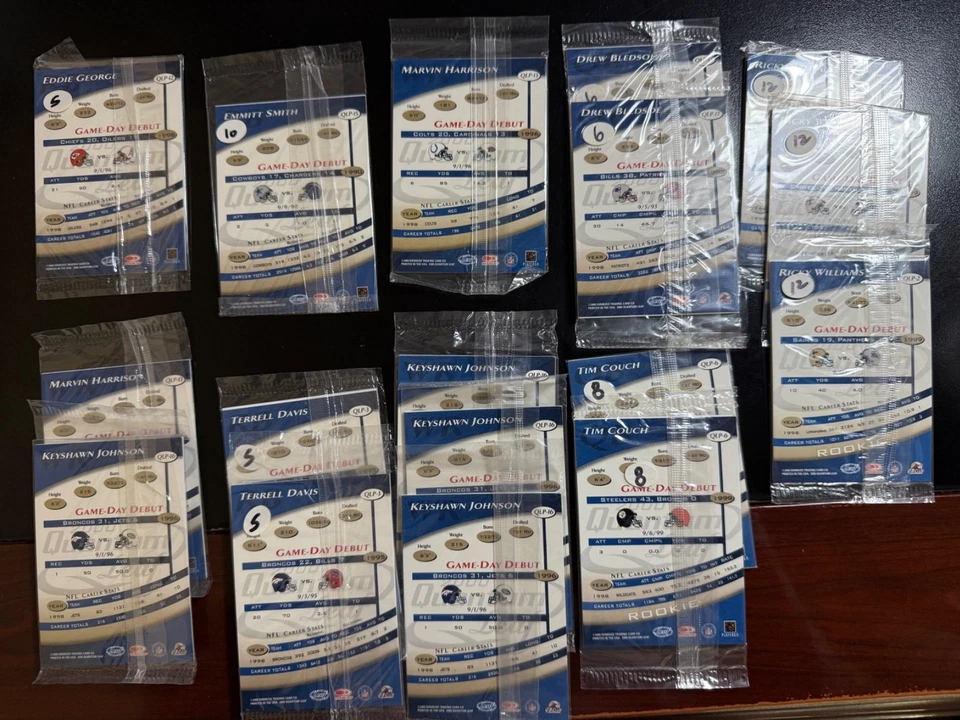 1999 Score Supplemental - 2000 Quantum Leaf Previews #QLP LOT (17) UNOPENED - Image 1 of 1