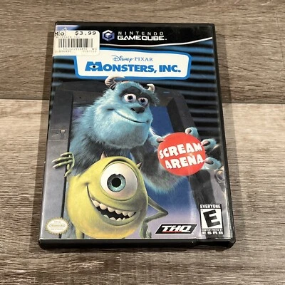 Monsters Inc. - Scream Arena - Nintendo GameCube - CIB - Listing 2 - Image 1 of 3