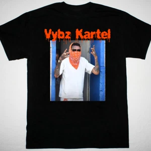 T-shirt HALLOWEEN NUOVA Vybz Kartel nera manica corta tutte le taglie S-5Xl 3F533 - Foto 1 di 4