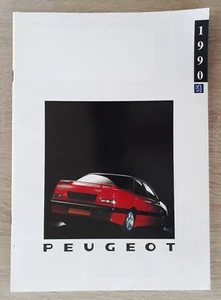Peugeot Range Brochure 1990 - 205 309 405 505 - Picture 1 of 10