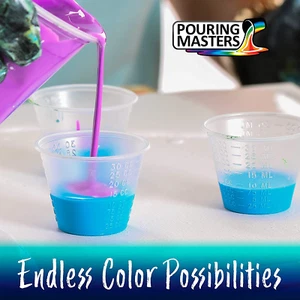 Hot Tamale Red Acrylic Ready to Pour Pouring Paint - Premium 8-Ounce Pre-Mixe... - Picture 1 of 12