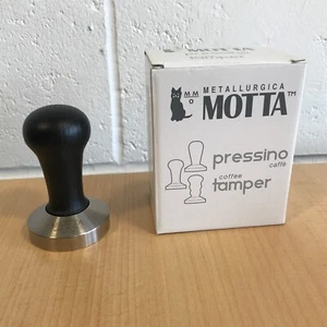 Motta 58mm Black Wood Tamper - Gaggia Classic, Rancilio Silva, E61 Group - Italy - Picture 1 of 6