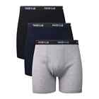 Upgrade Your Underwear Drawer: Men's 3 or 6 Pack Cotton Boxer Briefs Club USA