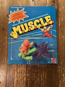 M.U.S.C.L.E. Men Vintage 4 Pack Unpunched Class A Salmon Mito & Light Blue Claw - Picture 1 of 7