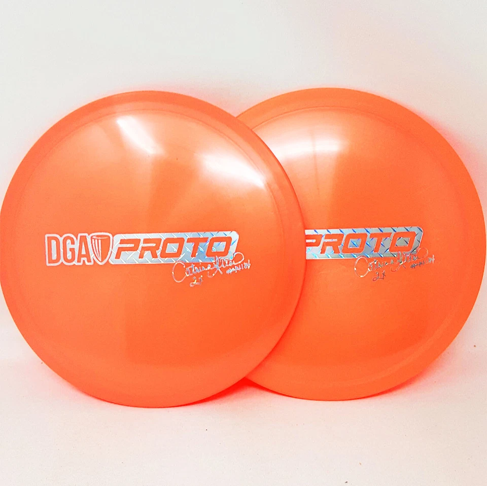 Set of (2) DGA Prototype Proline Vortex Catrina 170-2g  Silver Grid FREE SHIP 7 - Image 1 of 1