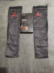 Nike DriFit LEGEND JORDAN BASKETBALLARMÄRMEL schwarz/rot Paar klein-mittel - Bild 1 von 10