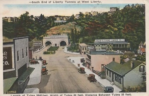 Túneles Liberty en West Liberty - Pittsburg, Pennsylvania - litografía publicada - Imagen 1 de 3