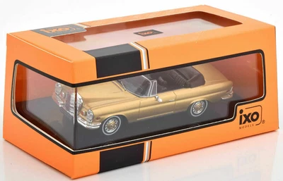 Mercedes 280 Si 3.5 W111 Convertible 1959 Oro IXO CLC315N 1/43 Benz 280SE - Immagine 1 di 3