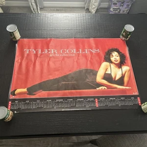 TYLER COLLINS Girls Nite Out rare original promotional poster/calendar 1991 - Bild 1 von 6