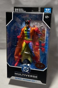 McFarlane DC Multiverse  Batman (RAINBOW SUIT) (Red Platinum Ed)  7" Action fig - Bild 1 von 4