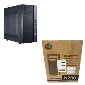 New/Sealed - Cooler Master N200 Mini Tower Computer Case Micro ATX Mini ITX - Picture 1 of 5