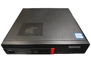 Lenovo ThinkStation P330 TINY Desktop Intel i5 8500 16GB RAM 256GB SSD W11 - Picture 1 of 2