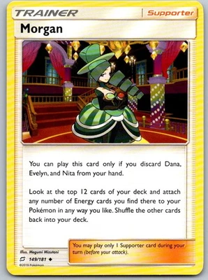 Morgan 149/181 Uncommon SM - Team Up - Image 1 of 2