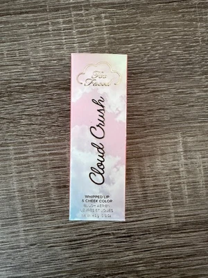 Too Faced Cloud Crush Lip & Cheek Color in Peach Blur NEW FULL SZ FAST SHIP - Image 1 of 2