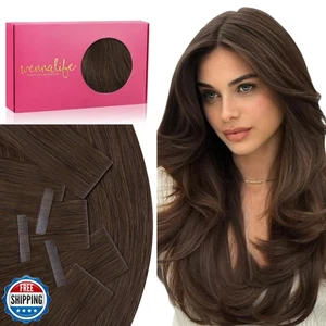 WENNALIFE Invisi Edge and Classic Tape in Hair Extensions Human Hair, 24 Inch - Picture 1 of 5