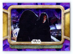 Topps Star Wars Sapphire Chrome Darth Maul is sent to Tatooine Episode 1 /125 - Bild 1 von 2