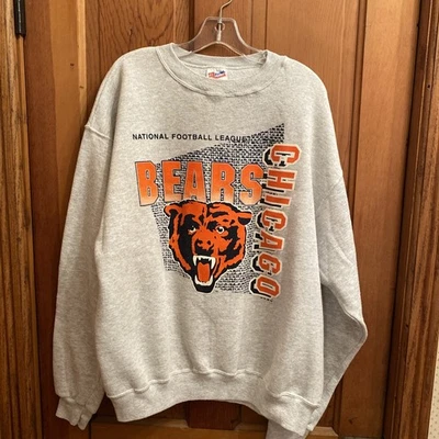 Vintage Chicago Bears Sweatshirt Size XXL  90s Made In USA - Image 1 of 4