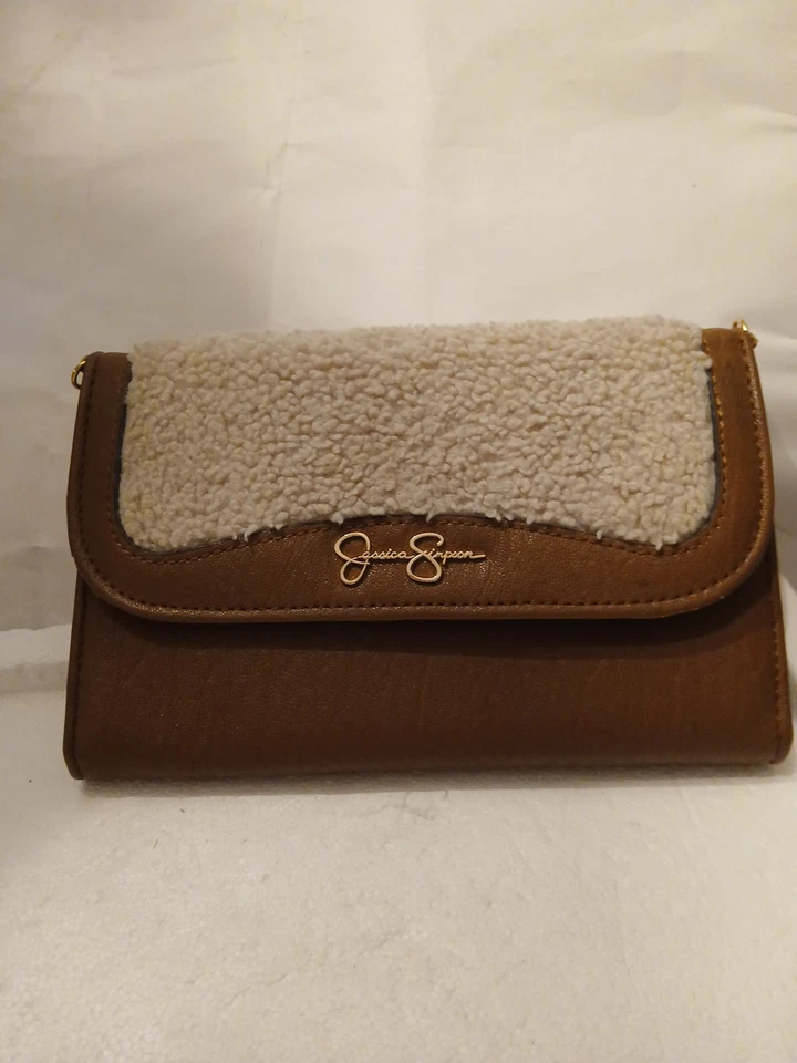 jessica simpson leather wallet  without strap - Image 1 of 3