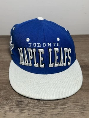 Toronto Maple Leafs Authentic Vintage NHL Hockey Hat Blue Zephyr Snapback - Image 1 of 4