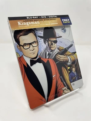 Kingsman The Golden Circle Limited Edition Blu-ray Steelbook, Best Buy Exclusive - Image 1 of 4