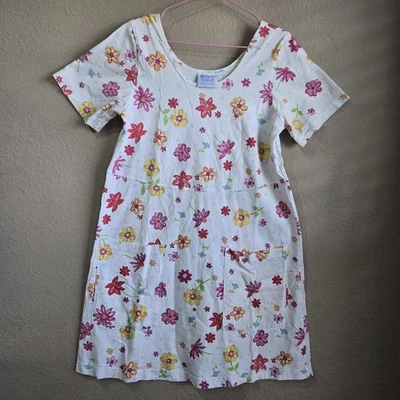 Платье женское Fresh Produce маленькое с цветочным принтом карманы сделано в США летнее повседневное - Изображение 1 из 4