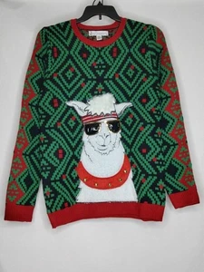 Jolly Pullover Herren Pullover Weihnachten Lustig Langarm Rundhals Gr. Medium M  - Bild 1 von 3