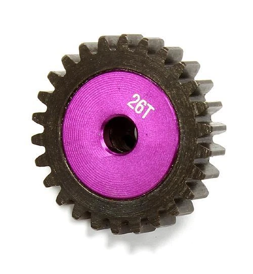 Billet Machined HD 5mm Bore Mod1 Pinion Gear 26T for HPI 1/8 Apache SC & C1 Flux - Image 1 of 1