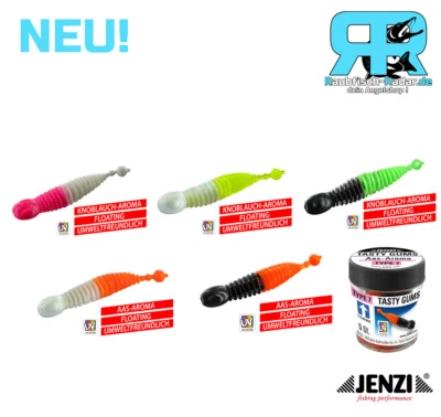 Forellenköder Trout Worm Gummiköder 6cm gerippt Aroma Bait Forelle Barsch NEU! - Bild 1 von 3