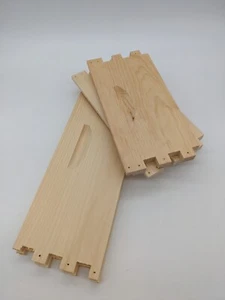 Unassembled MEDIUM 10 Frame Langstroth Beehive Box COMMERCIAL Pine FREE SHIPPING - Picture 1 of 2