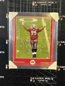 Tampa Bay Buccaneers Warren Sapp Signed/Inscribed Framed 16x20 with Beckett COA - Picture 1 of 1