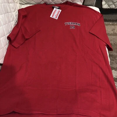 Detroit Red Wings Steve Yzerman ~ T-Shirt ~ Hockey Rules ~ Vintage ~Size XL ~New - Image 1 of 3