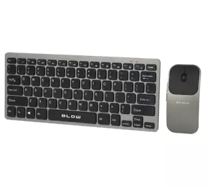 Neuf Slim USB 2,4 GHz sans fil PC ordinateur bureau 78 clavier souris set 1501 - Photo 1/4