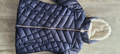 NEW BIG CHILL NAVY WINTER JACKET PARKA WOMENS S  DOWN BLEND FILL Foto 1 de 4