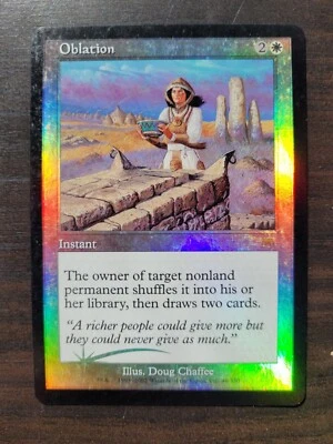 MTG Onslaught Foil - 1 x Oblation (NM) - Image 1 of 3