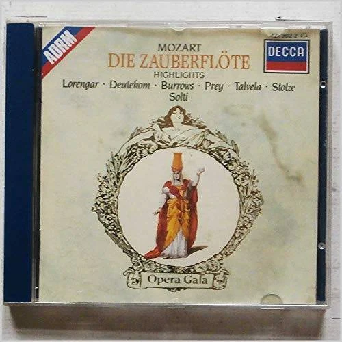 Mozart: Die Zauberflote - Highlights - Audio CD By Mozart - VERY GOOD - Imagem 1 de 1