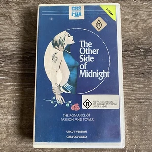Vintage VHS Other Side of Midnight VHS CBS FOX Video Thriller Rated R Movie 70s - Picture 1 of 5
