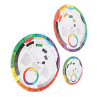 3pcs Tattoo Color Wheel Pigment Color Wheel Mixing Guide Tattoo Accessory BLW