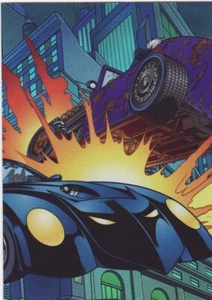 DC COMICS BATMAN THE LEGEND BATMOBILE INSERT CARD BM8 - Picture 1 of 1