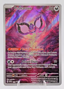 Pecharunt Pokemon SVP 129 Full Art Illustration Rare Black Star Promo NM - Bild 1 von 2