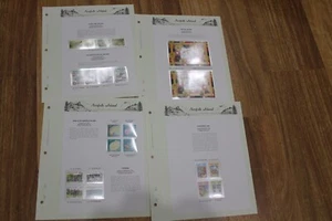 MINT 1996 NORFOLK ISLAND SEVEN SEAS HINGELESS PAGES - COMPLETE WITH MINT STAMPS - Picture 1 of 1