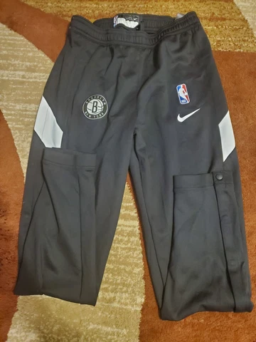 Nike NBA Brooklyn Nets Therma Flex Tearaway Pants Men's Size LT AV0833-010 Cover