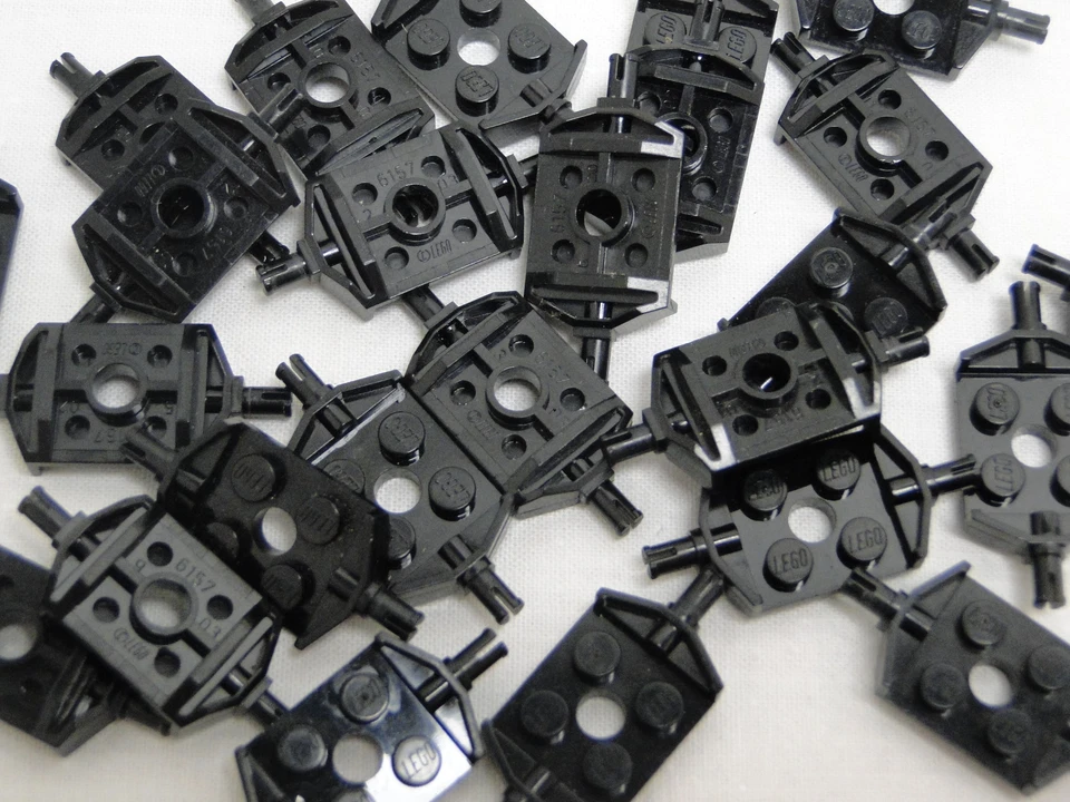 Lego 25 x Achse 2x2 Schwarz 6157 Legostein  Basic - Bild 1 von 1