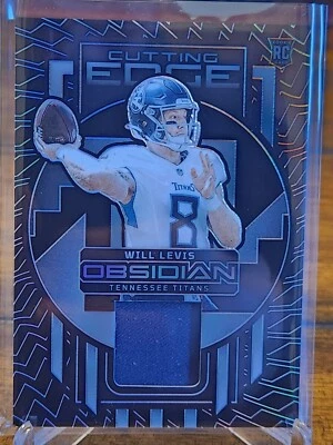 2023 Panini Obsidian Cutting Edge Will Levis /199 Tennessee Titans - Image 1 of 2