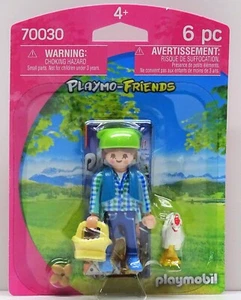 BÄUERIN MIT KORB UND HUHN Playmobil 70030 v 2019 zu Tiere Bauernhof OVP NEU ! - Picture 1 of 3