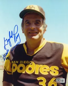 GAYLORD PERRY SIGNED AUTOGRAPHED 8x10 PHOTO +HOF 91 SAN DIEGO PADRES BECKETT BAS - Picture 1 of 2