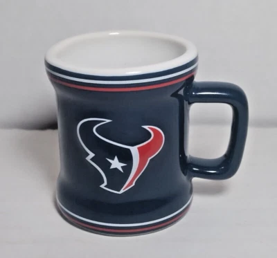 NFL Houston Texans Espresso Mug 3 oz Sculpted Ceramic Boelter Brands - Image 1 of 4